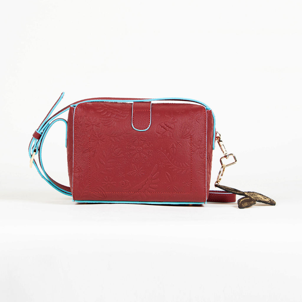 CROSSBODY LUNA ROJO