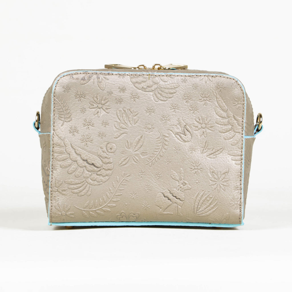 CROSSBODY CIELO ORO/AZUL