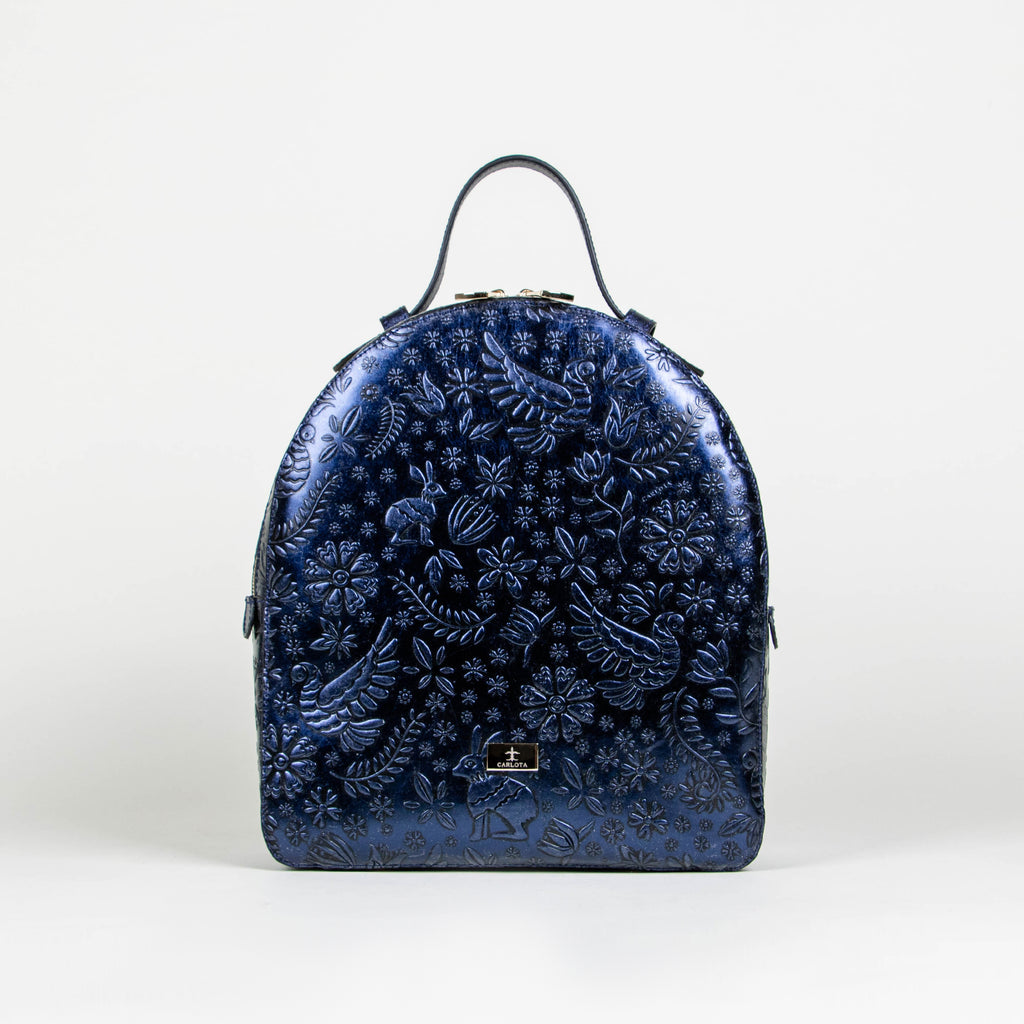 BACK PACK AZUL MARINO
