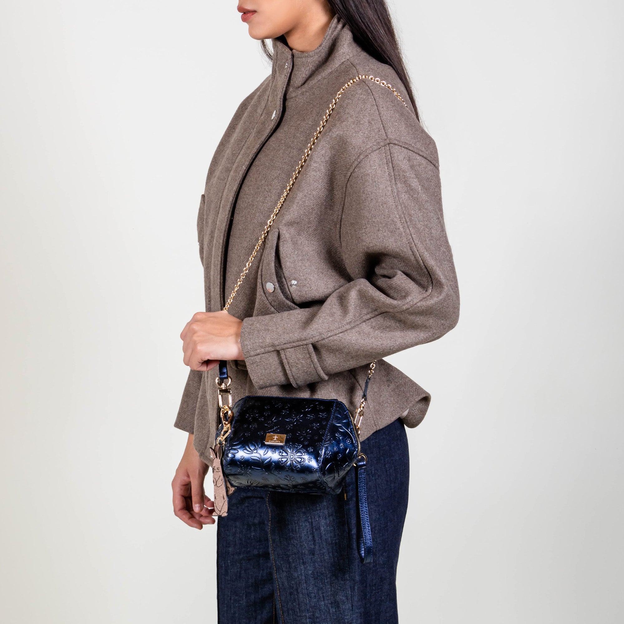 CROSSBODY AZUL MARINO