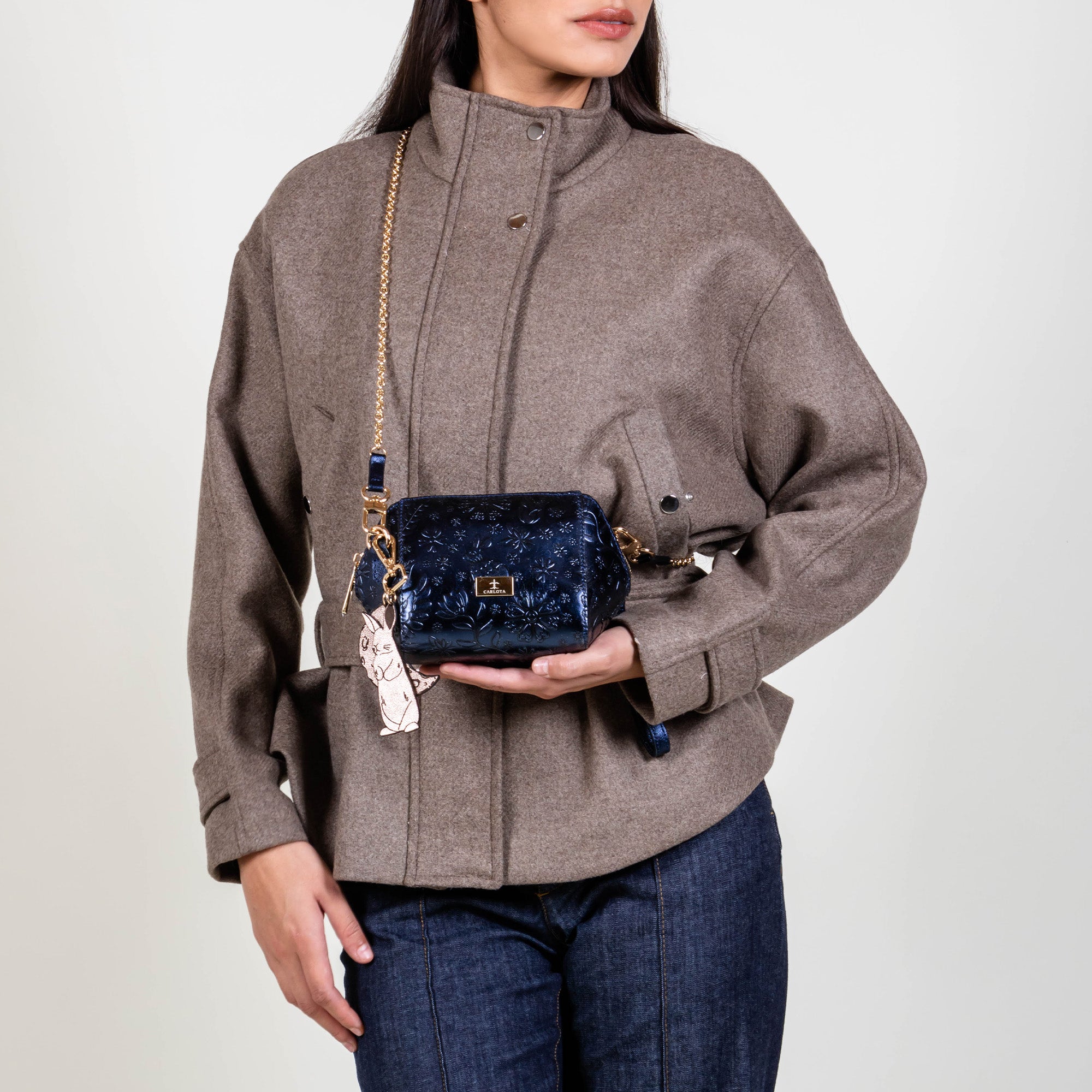 CROSSBODY AZUL MARINO