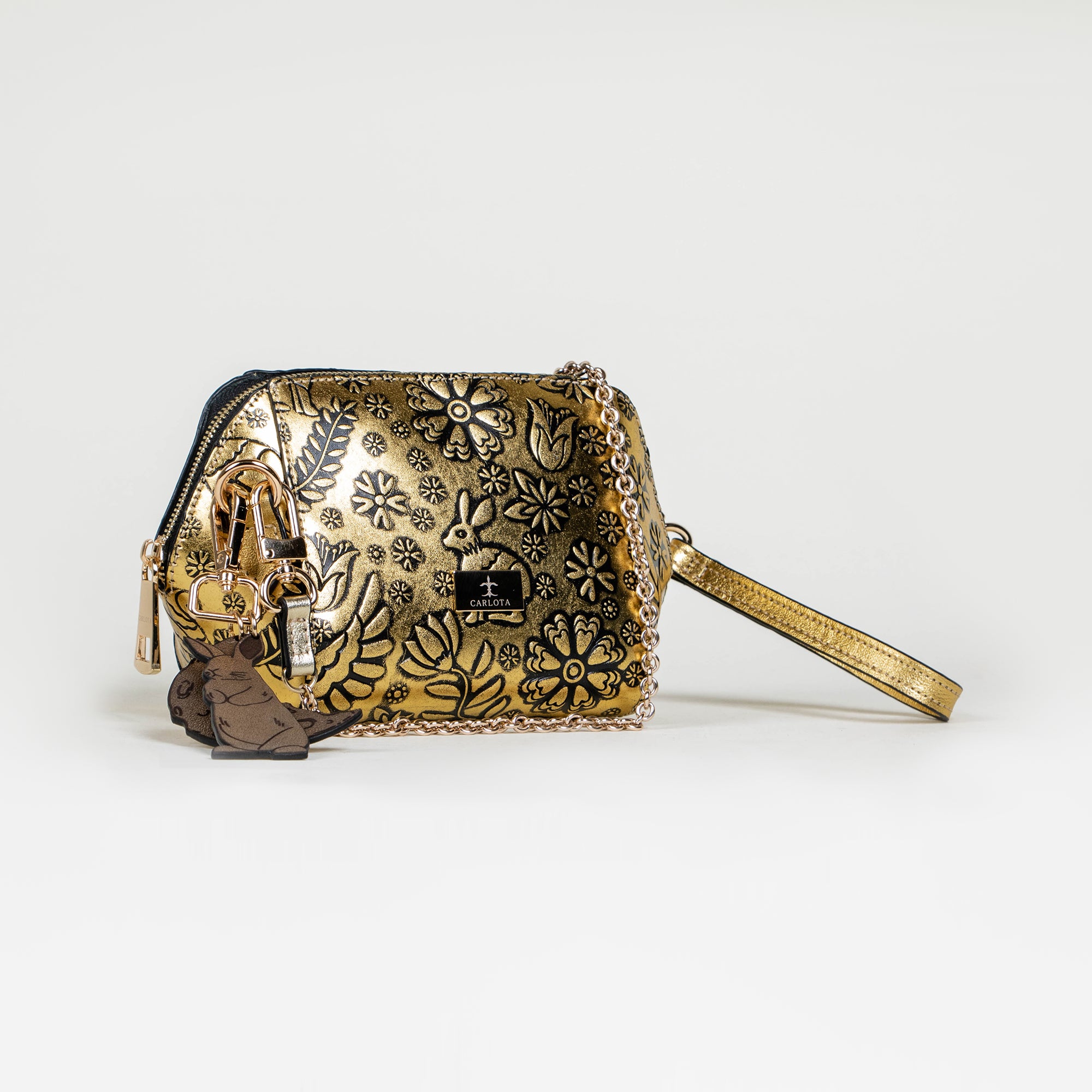 CROSSBODY ORO AMARILLO