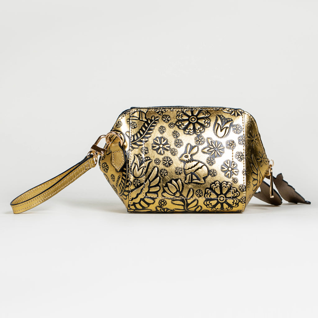 CROSSBODY ORO AMARILLO