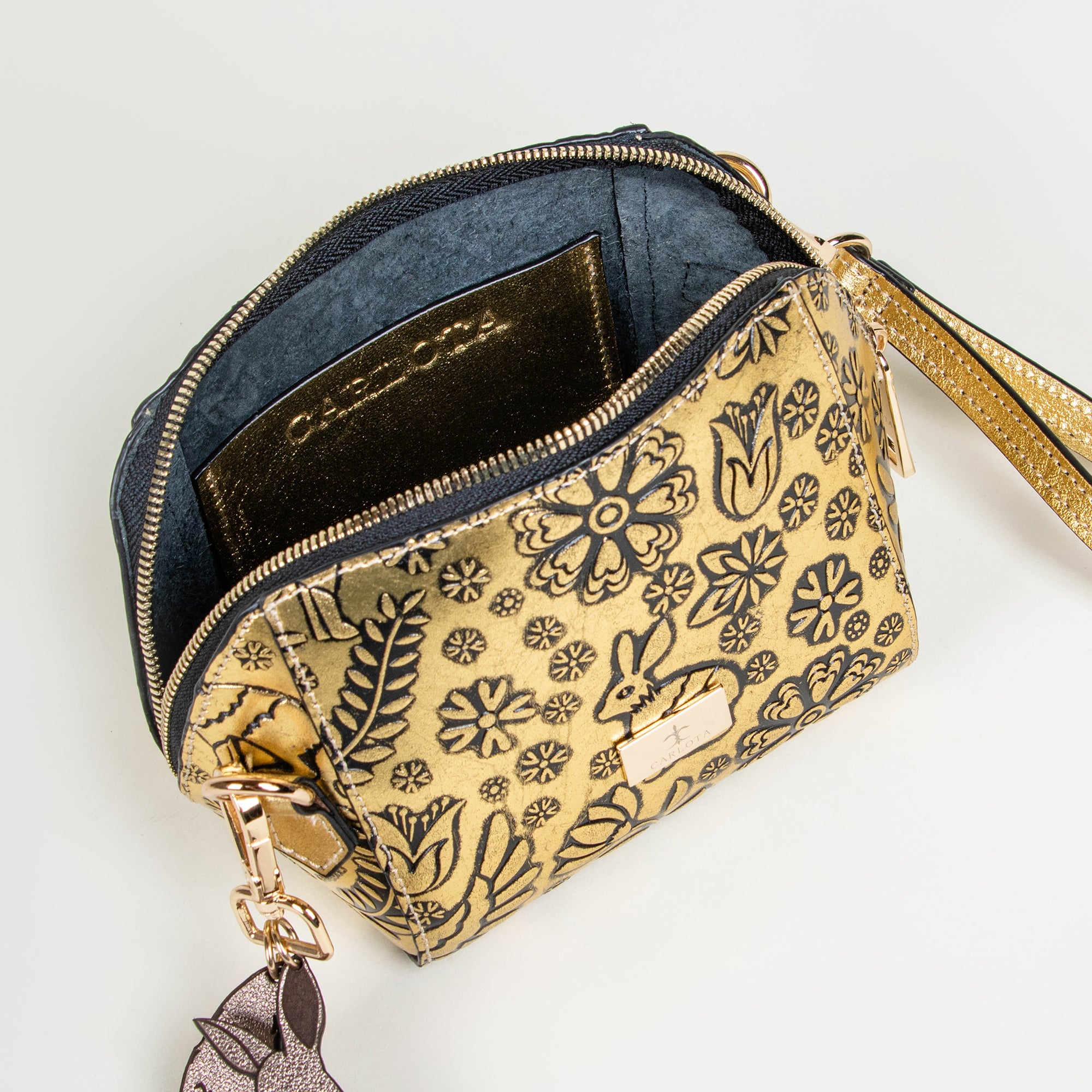 CROSSBODY ORO AMARILLO
