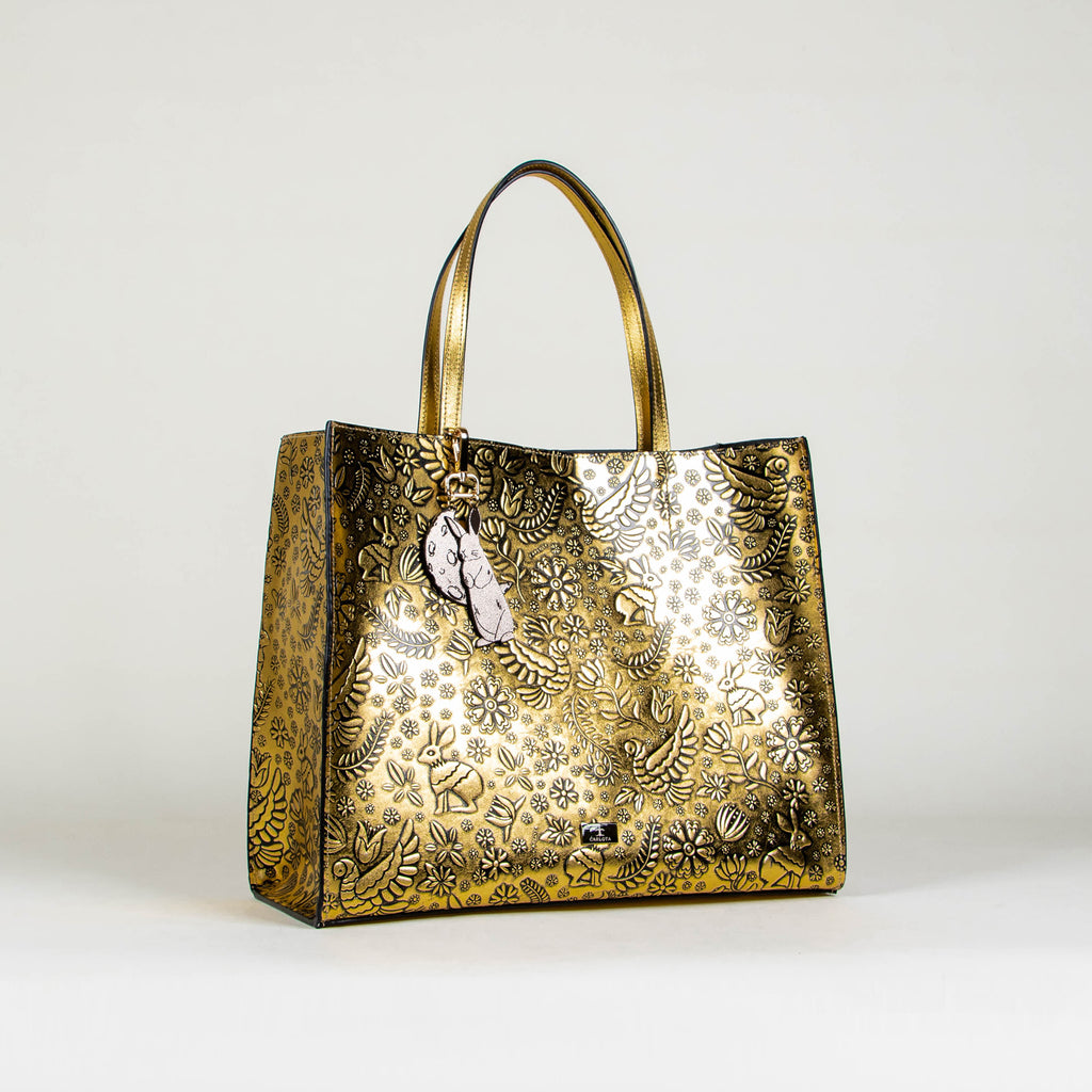 TOTE XL ORO AMARILLO