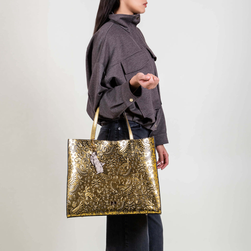 TOTE XL ORO AMARILLO