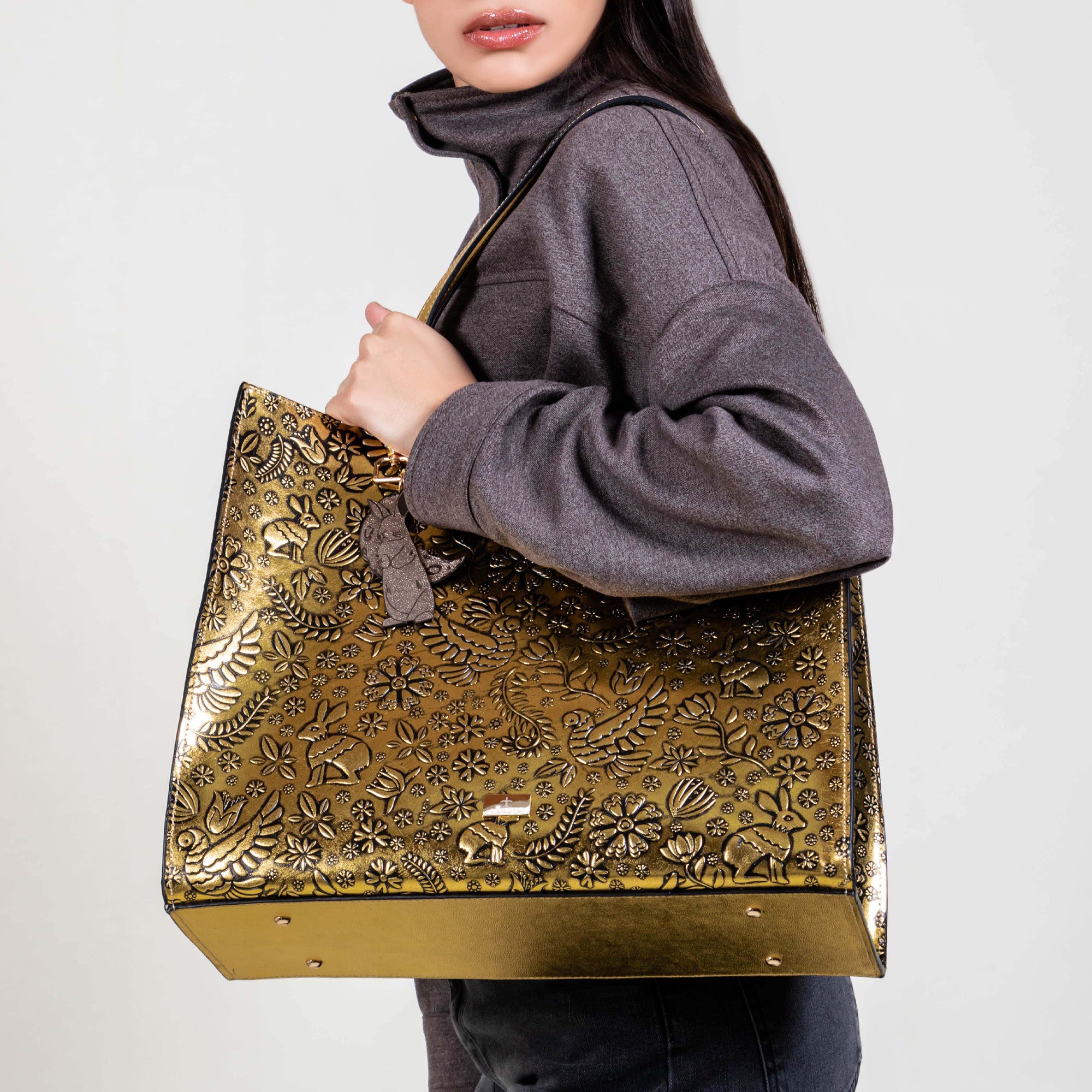 TOTE XL ORO AMARILLO