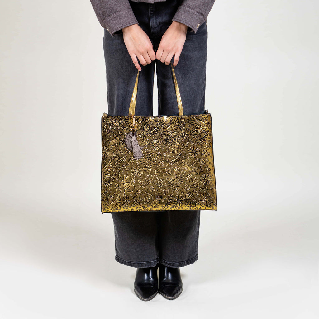 TOTE XL ORO AMARILLO
