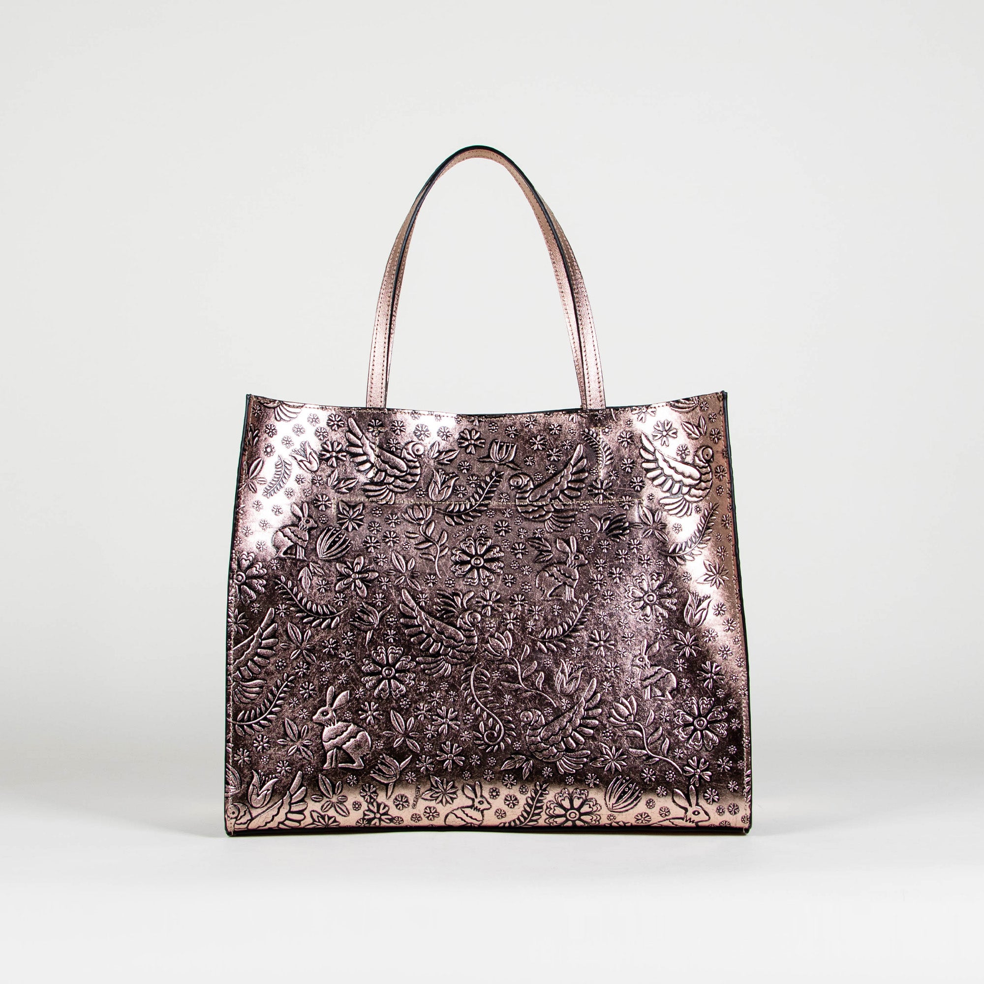 TOTE XL ORO ROSA