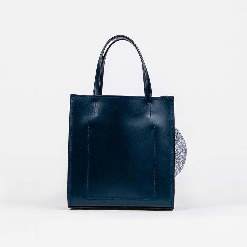 BABY TOTE LUNA AZUL MARINO
