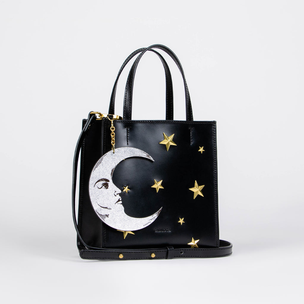 BABY TOTE LUNA NEGRO