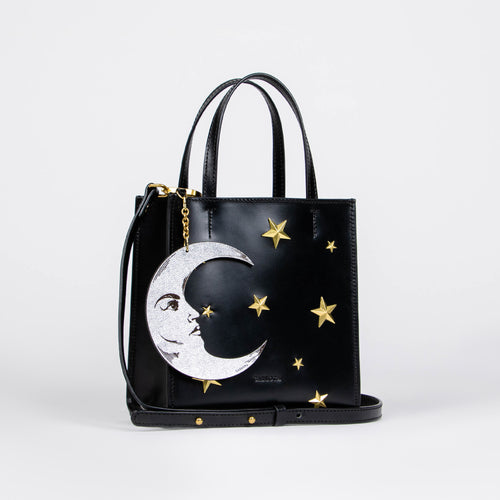 BABY TOTE LUNA NEGRO