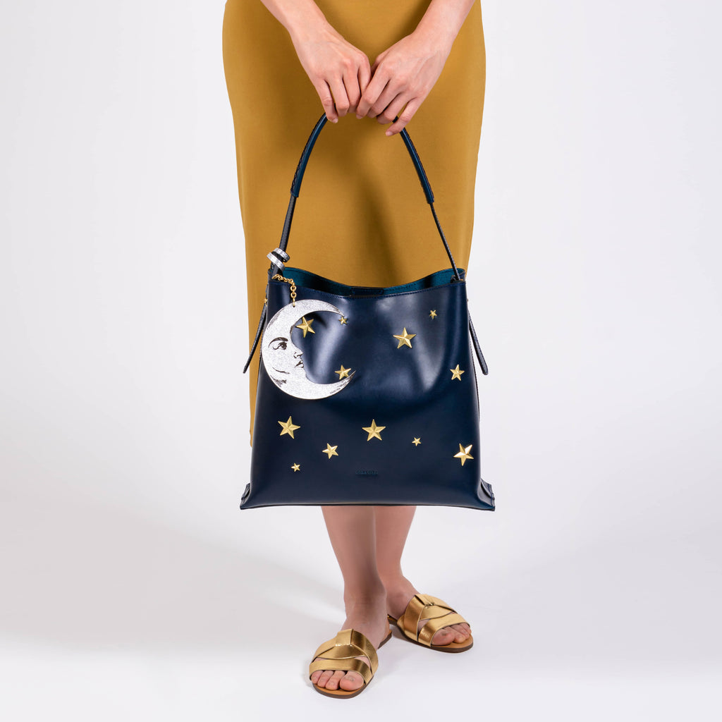 HOBO LUNA AZUL MARINO