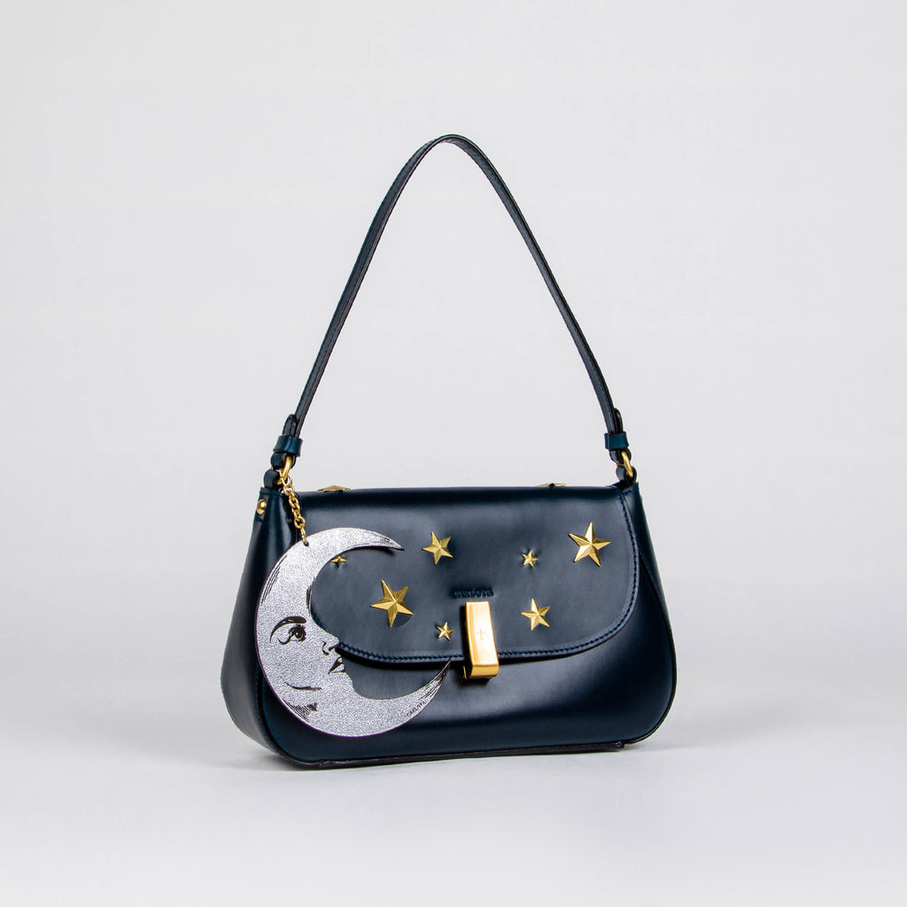 BAGUETTE LUNA AZUL MARINO