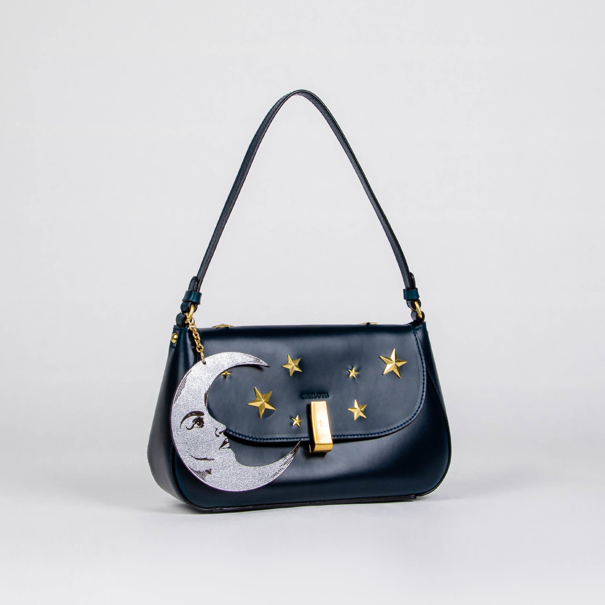 BAGUETTE LUNA AZUL MARINO