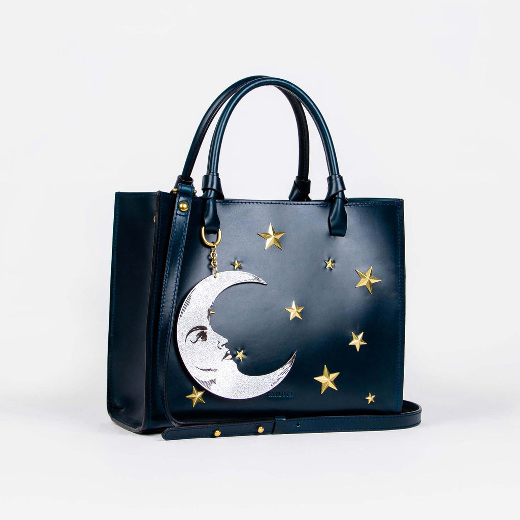 TOTE LUNA AZUL MARINO