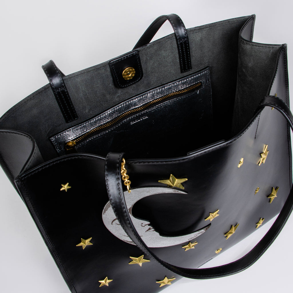 TOTE XL LUNA NEGRO