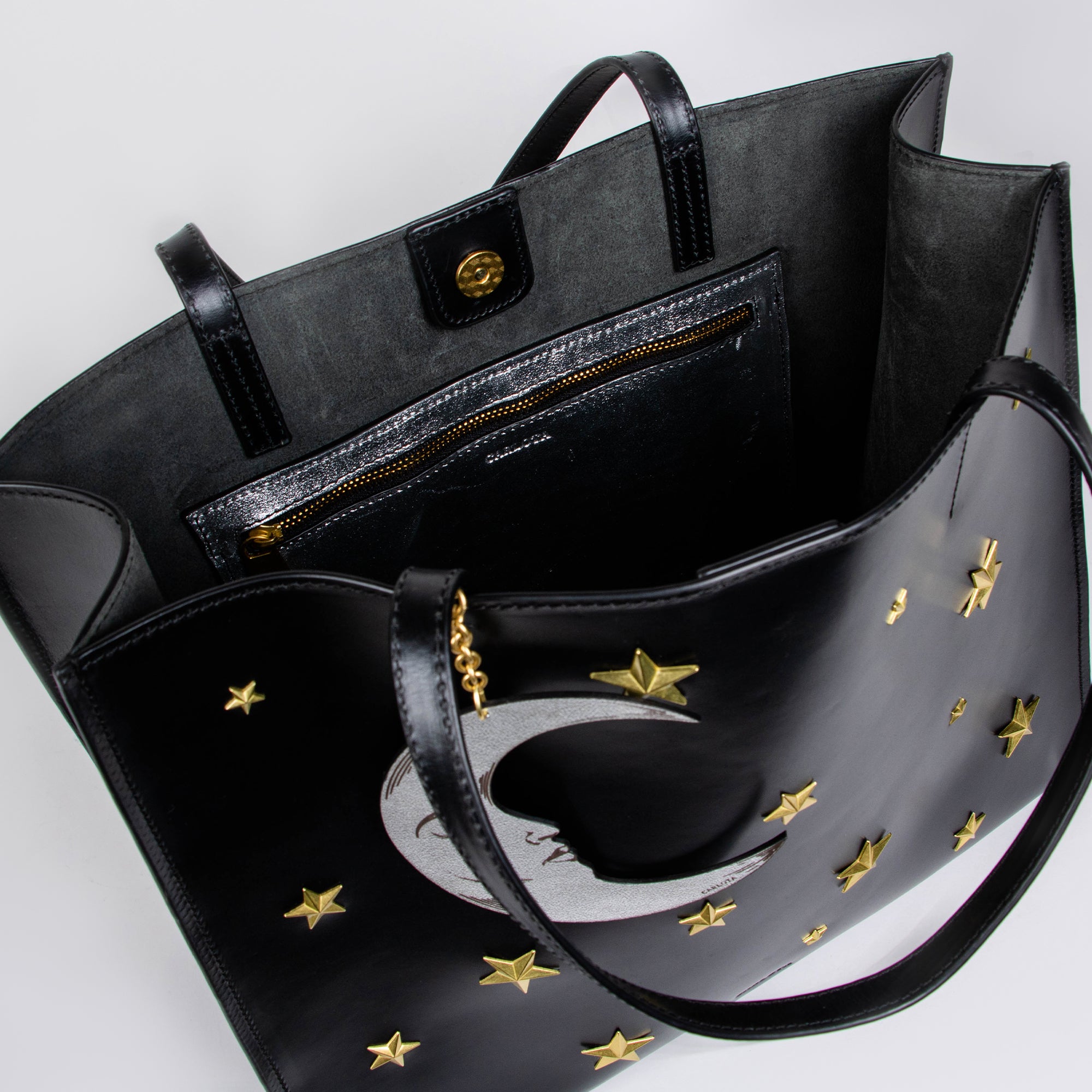 TOTE XL LUNA NEGRO