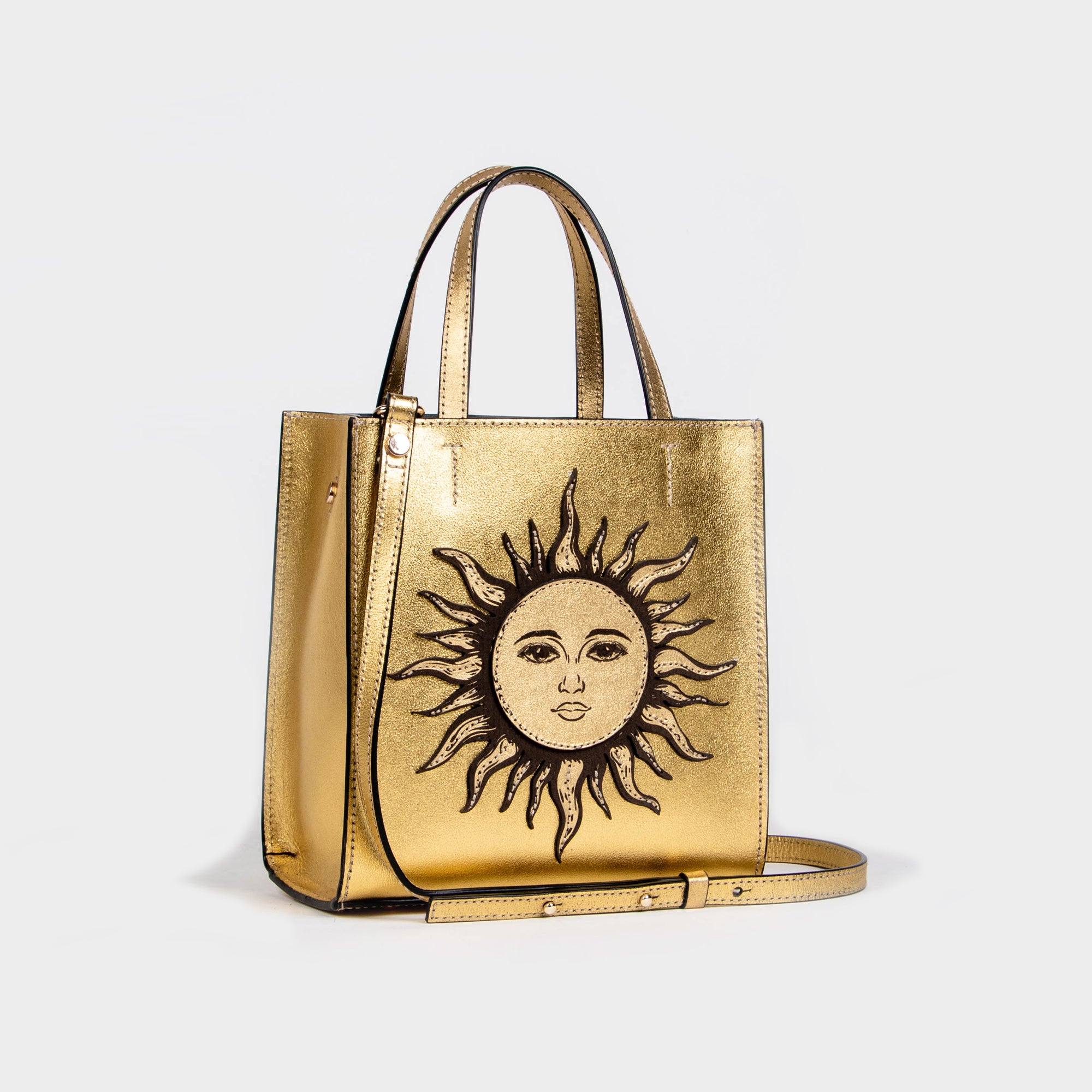 BABY TOTE SOL ORO