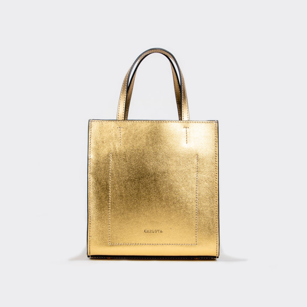 BABY TOTE SOL ORO