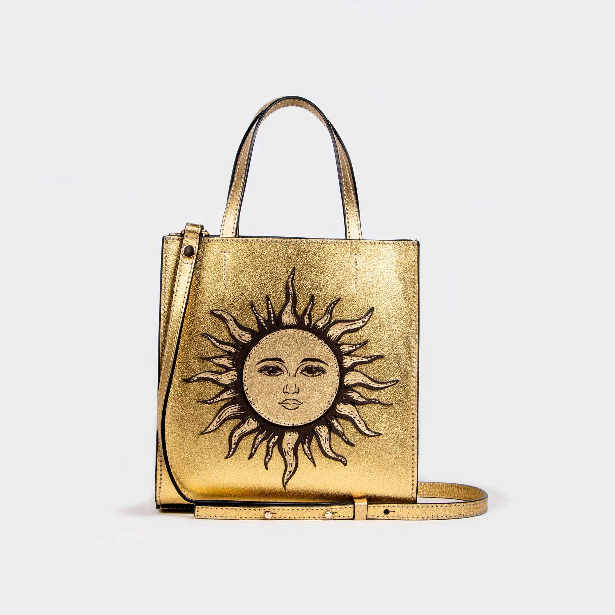 BABY TOTE SOL ORO