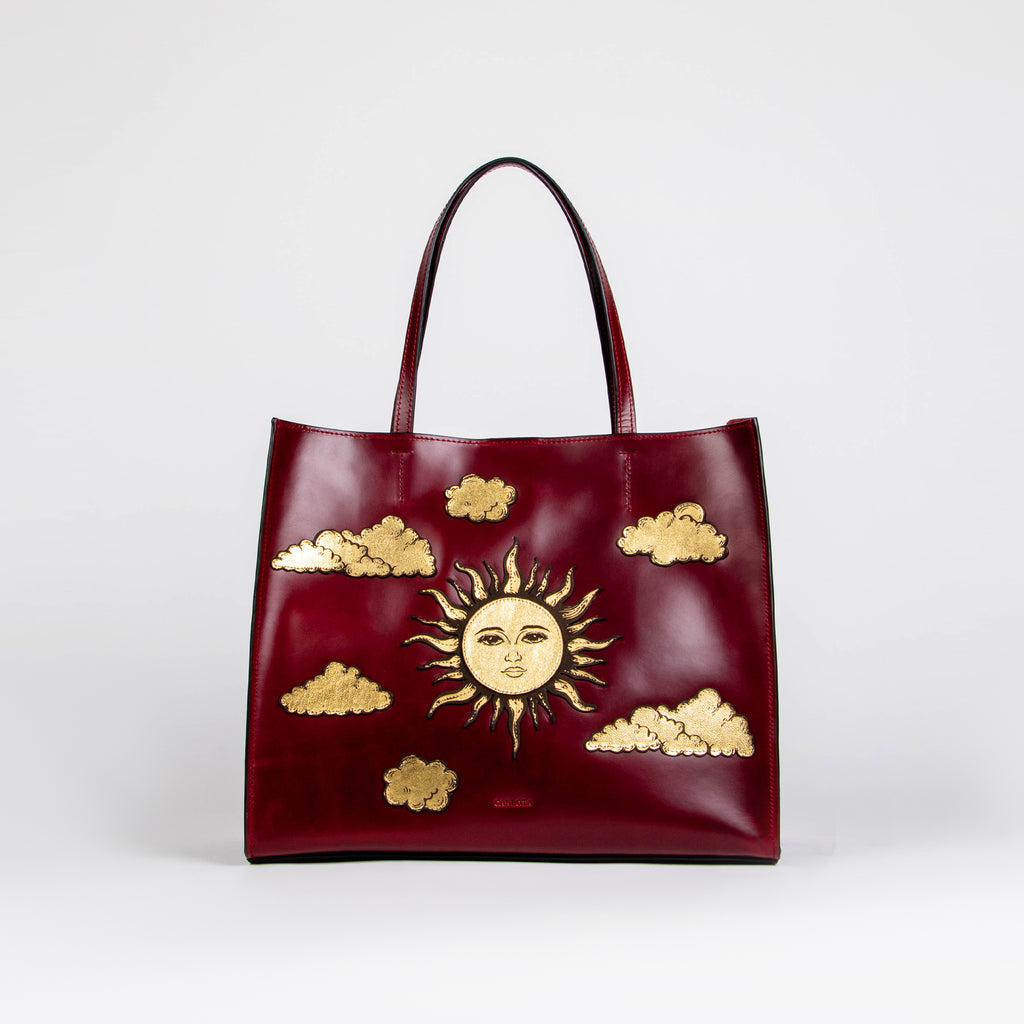 TOTE XL SOL ROJO