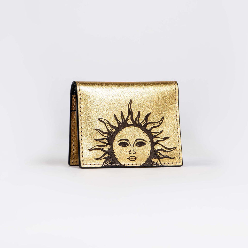TARJETERO SOL ORO