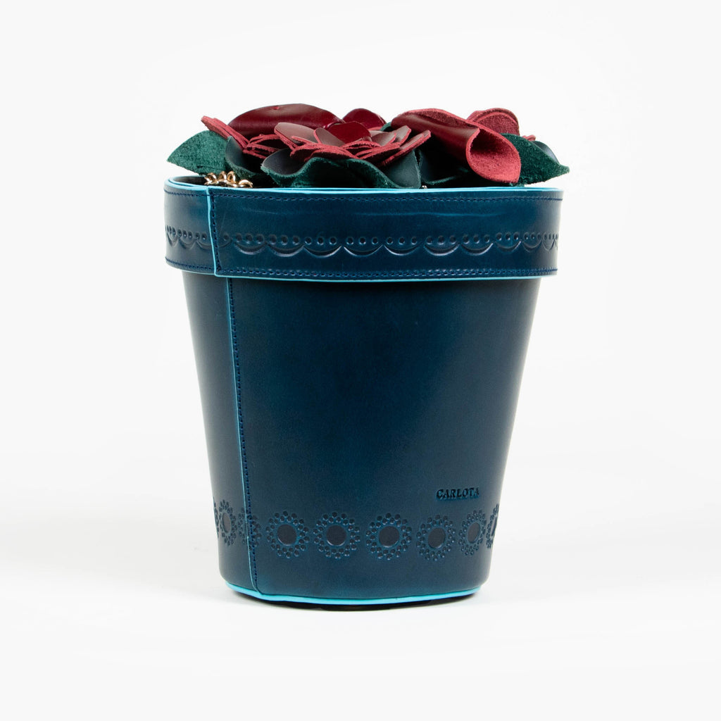 MACETA AZUL