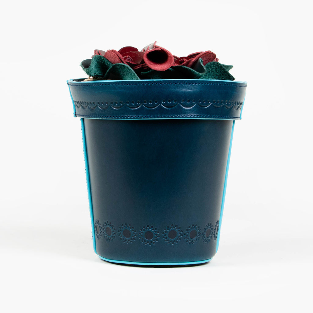 MACETA AZUL
