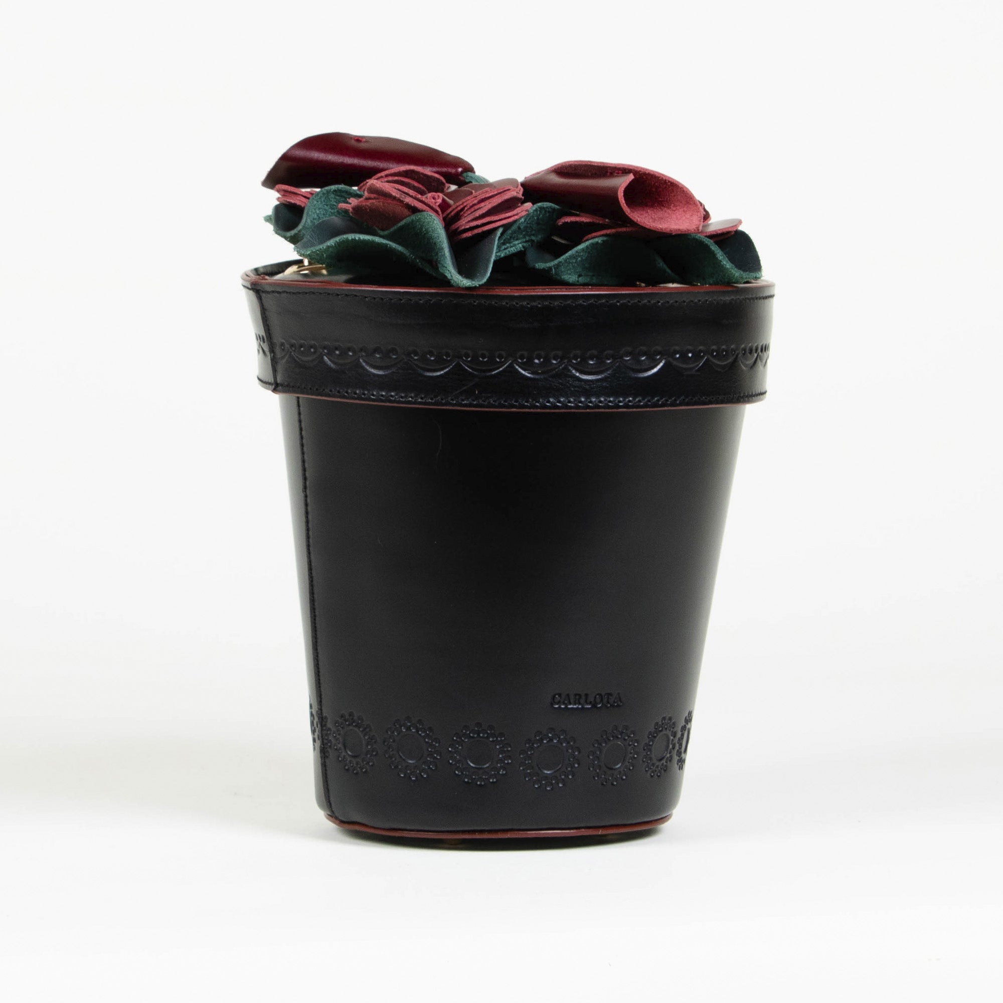 MACETA NEGRO
