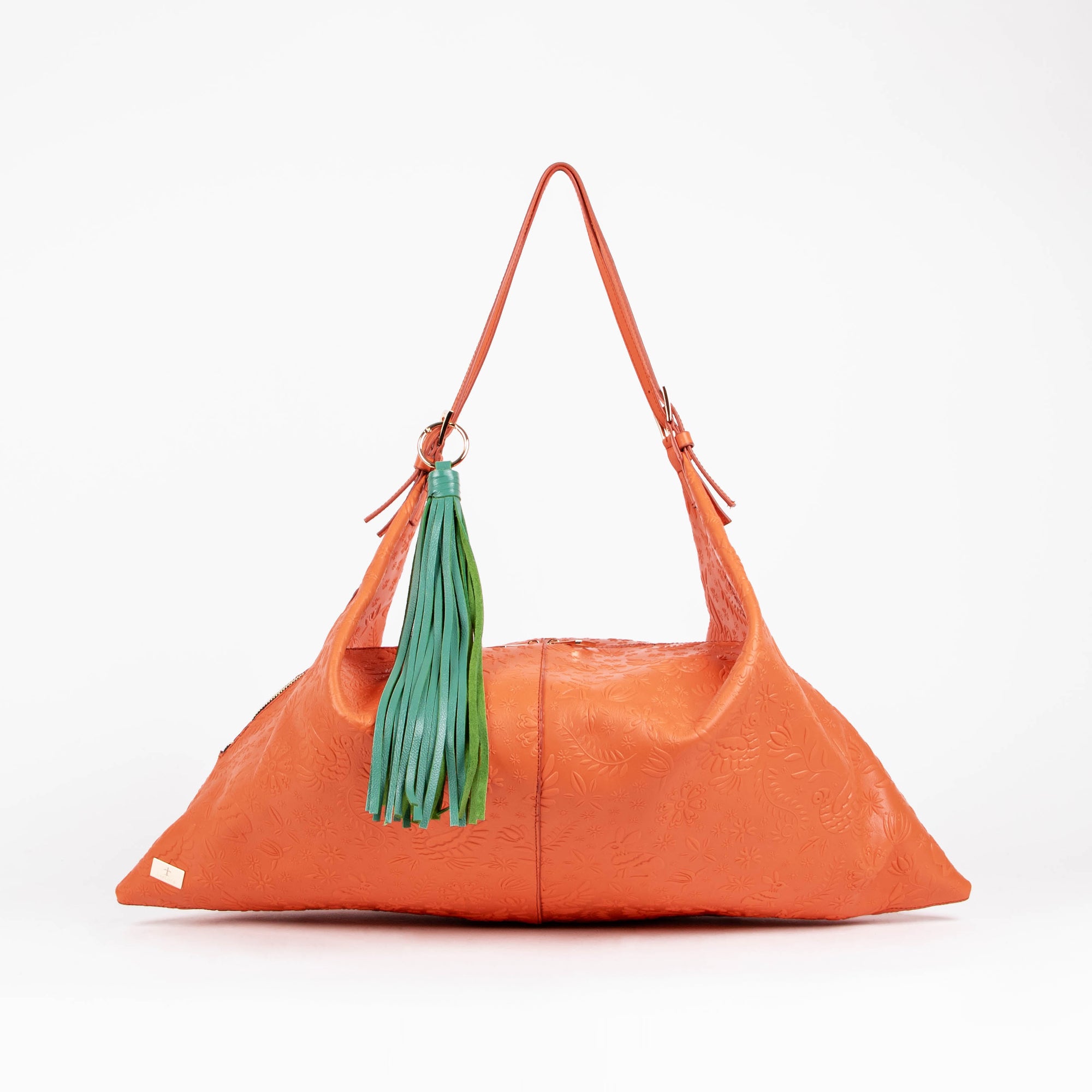 TOTE XL GRABADO NARANJA