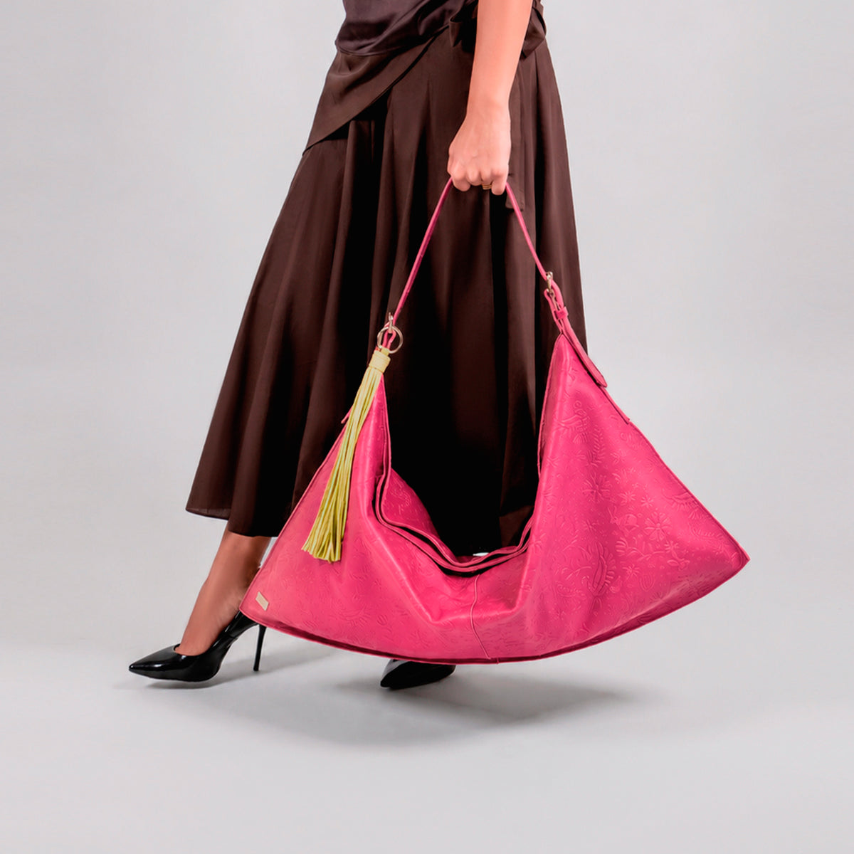 PINK XL HOBO BAG
