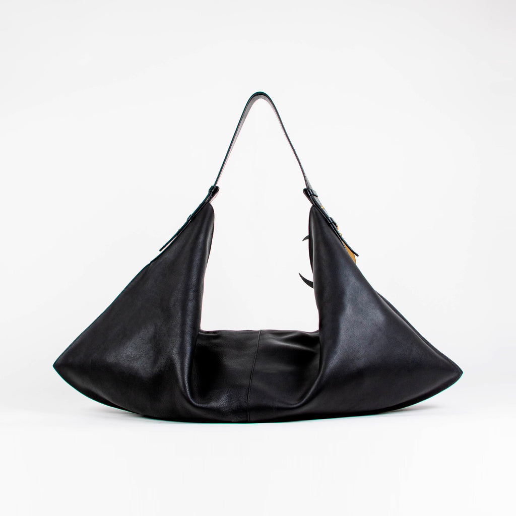 HOBO XL LUNA Y ESTRELLA NEGRO
