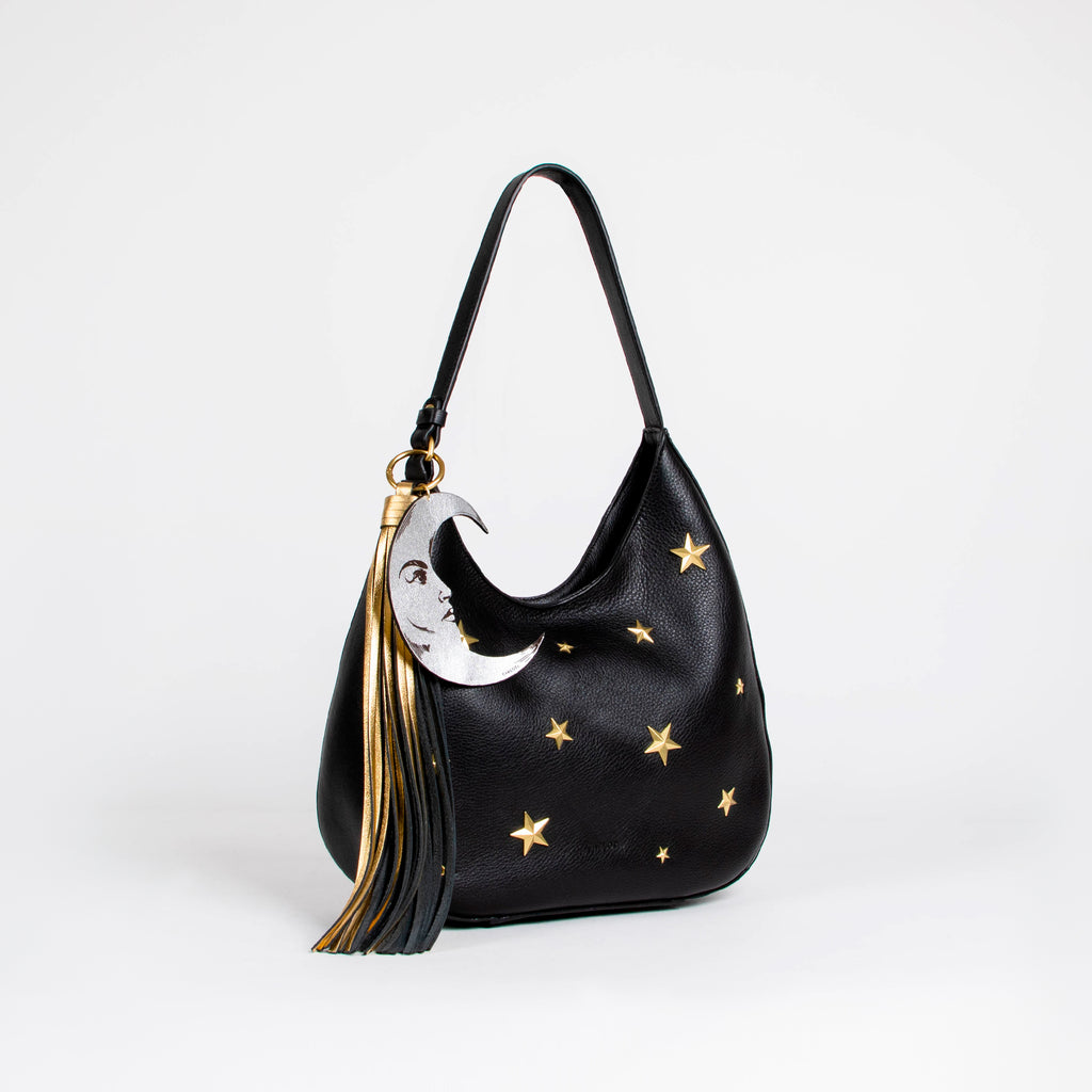 SHOULDER LUNA Y ESTRELLA NEGRO