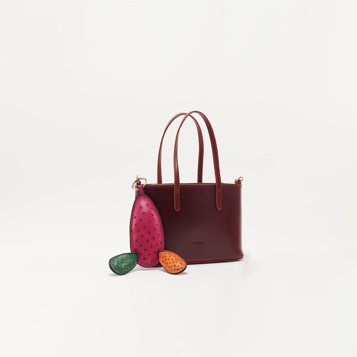 MINI TOTE ARCILLA