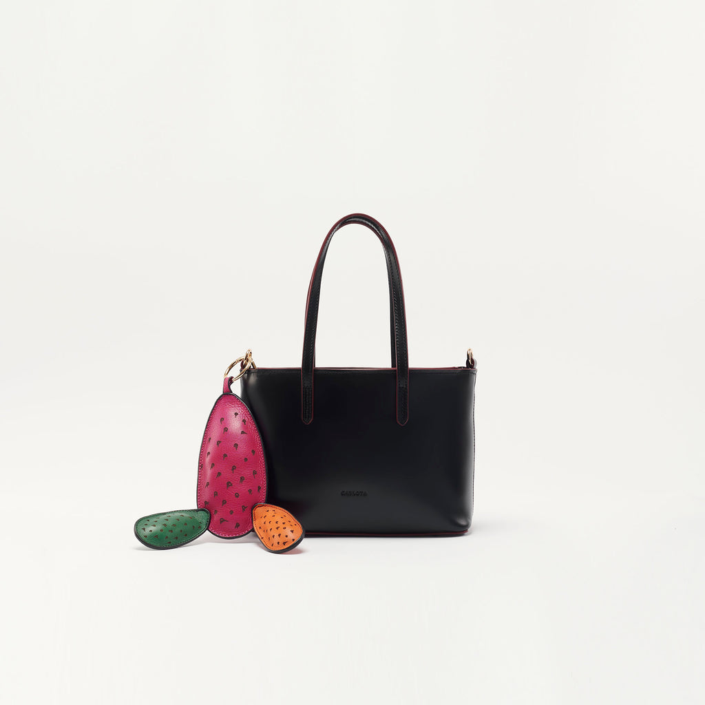 MINI TOTE NOPAL NEGRO